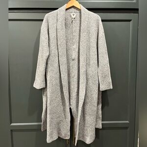 Lita by Ciara 56% Wool Blend Sweater Wrap / Trench Robe / Coat